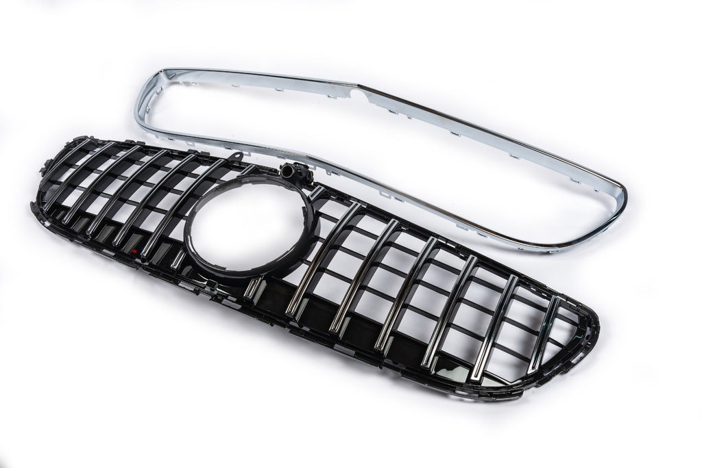 Front grille with frame 2014-2018 (GT Panamericana) for Mercedes CLS C218 2011-2018 - image 5