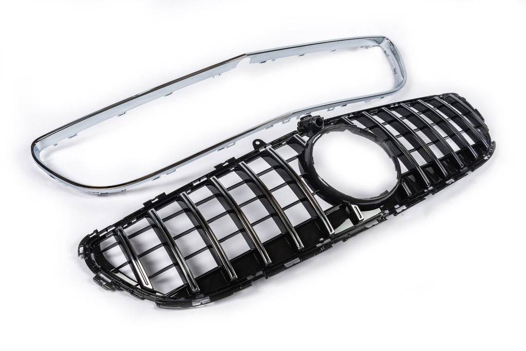 Front grille with frame 2014-2018 (GT Panamericana) for Mercedes CLS C218 2011-2018 - Reelken Auto