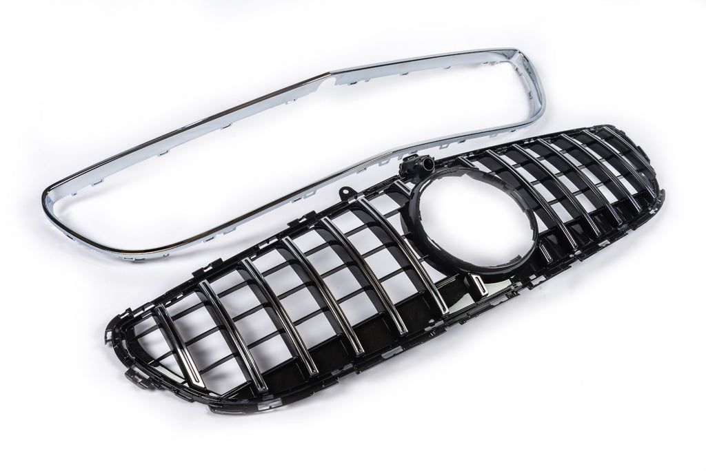 Front grille with frame 2014-2018 (GT Panamericana) for Mercedes CLS C218 2011-2018 - image 6