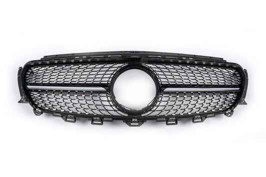 Front Grille Diamond Black (for Avantgarde/AMG-Line/E43 AMG/E53 AMG 2016-2020) for Mercedes E-class coupe C238 2016-2024 - image 2