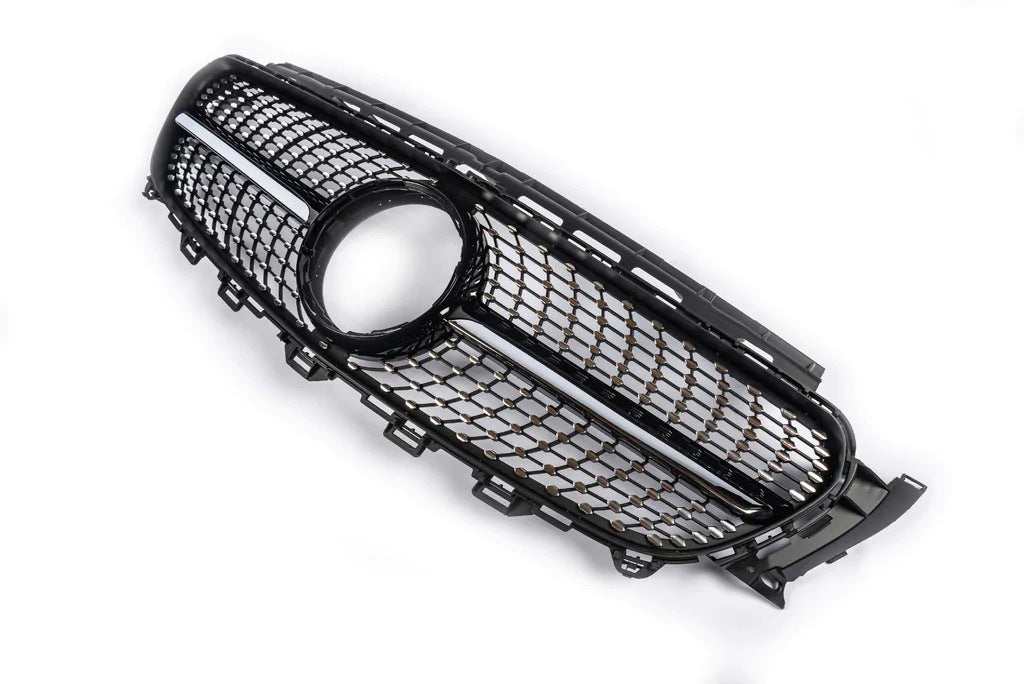 Diamond Black Front Grille (for 2016-2020) for Mercedes E-class coupe C238 - image 2