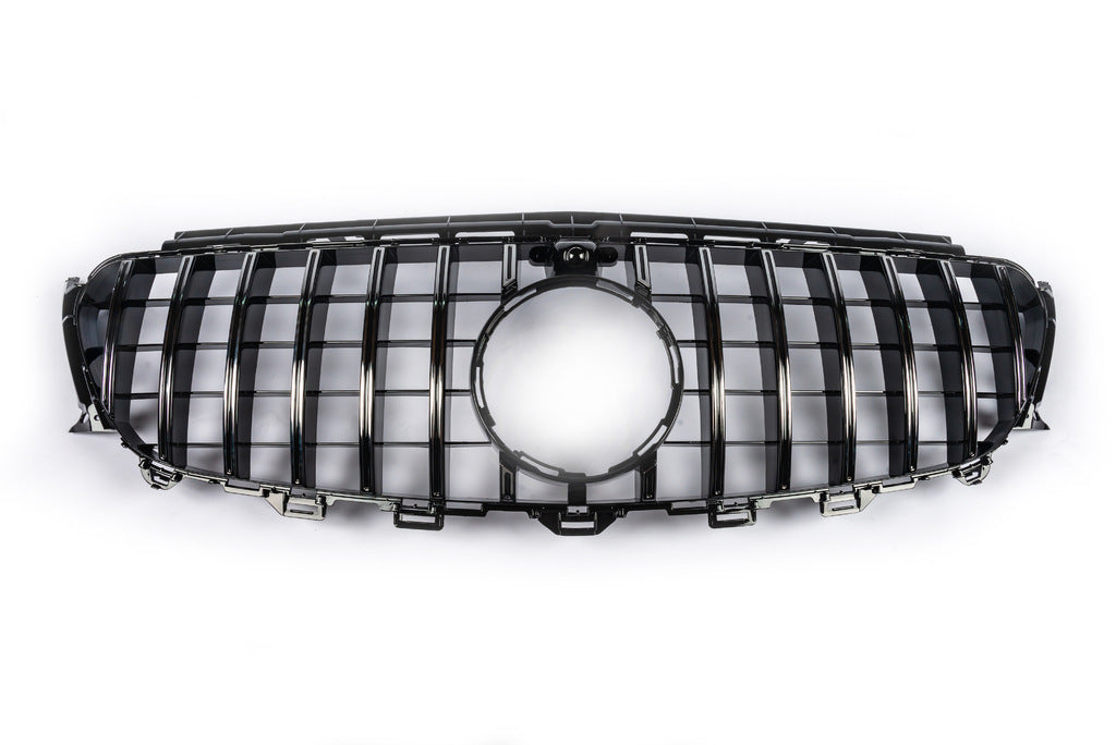 Front Grille GT Panamericana (for Avantgarde/AMG-Line/E43 AMG/E53 AMG 2016-2019) for Mercedes E-сlass W213 2016-2023 - image 2