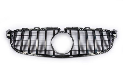 GT front grille (for original C63) for Mercedes C-class W205 2014-2021 - image 2