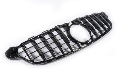 Front Grille Panamericana GT (for original C63 AMG) for Mercedes C-сlass W205 2014-2021 - image 4