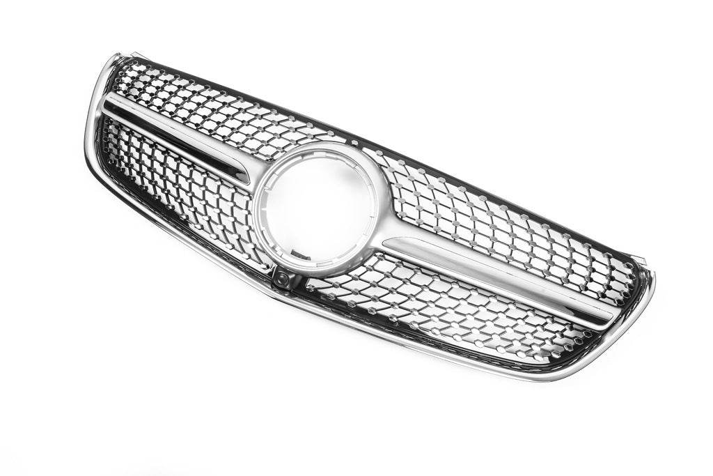 Diamond front grille (2014-2019 for V-class) for Mercedes Vito / V-class W447 2014↗ year - Reelken Auto