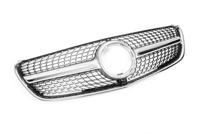 Diamond front grille (2014-2019 for V-class) for Mercedes Vito / V-class W447 2014↗ year - Reelken Auto