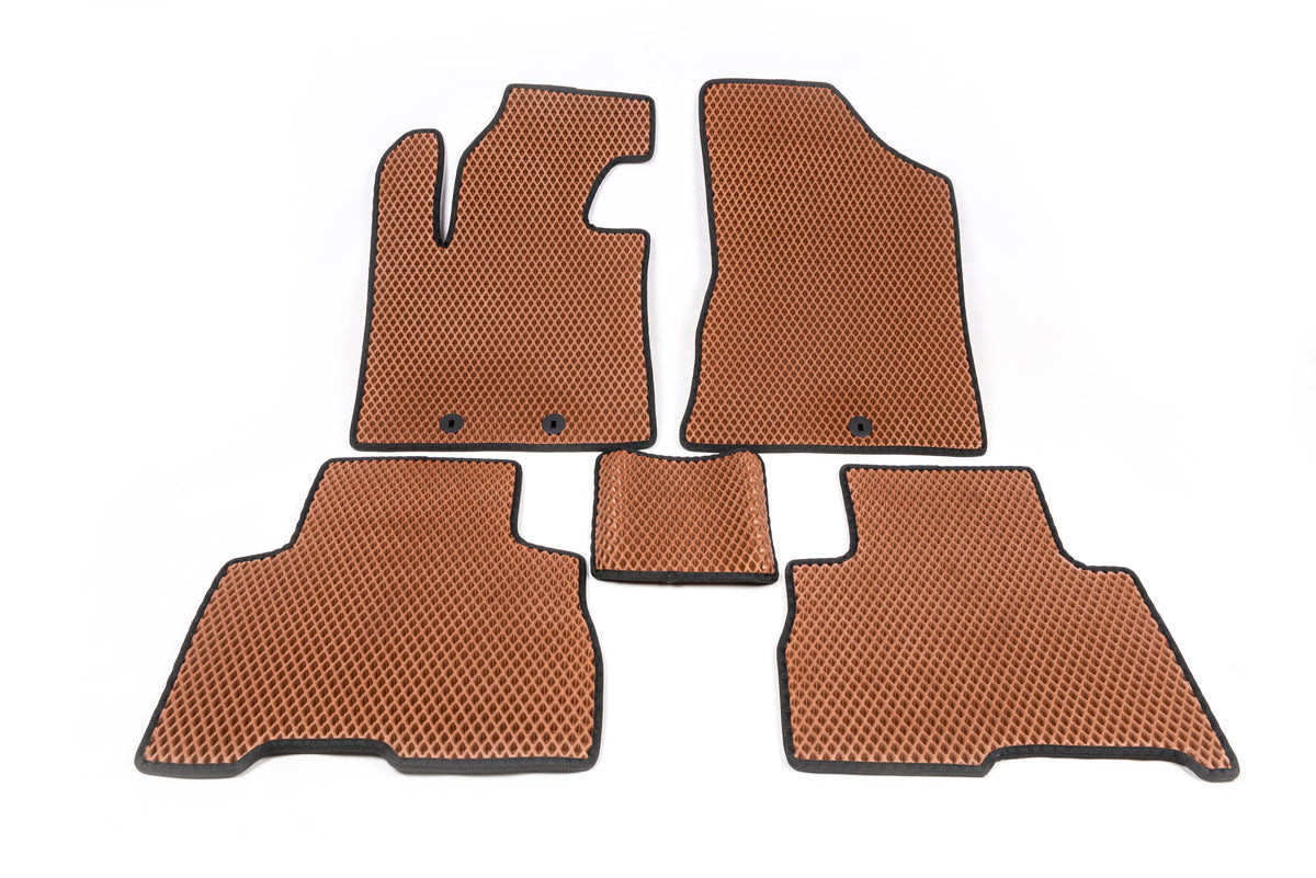 EVA Floor Mats 2012-2014 (Brick Red) for Kia Sorento II XM 2009-2014 - image 1