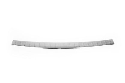 Cover on the rear bumper Carmos (2018-2020, stainless steel) for BMW X3 G01 2018- - Reelken Auto