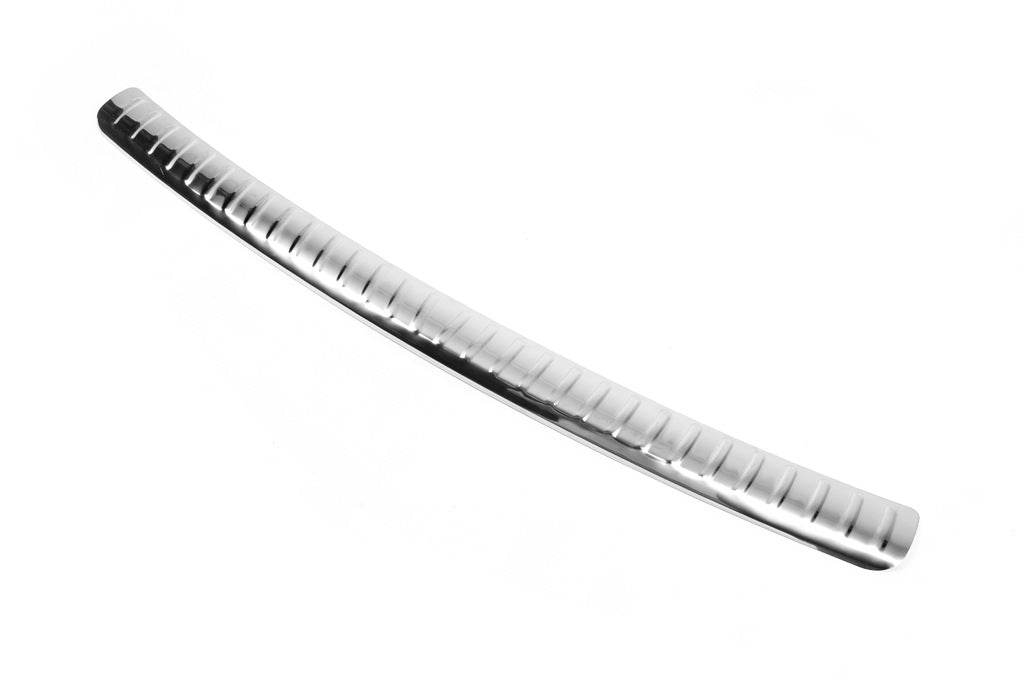 Rear bumper Carmos (stainless) for Volkswagen Touran 2003-2010 - Reelken Auto