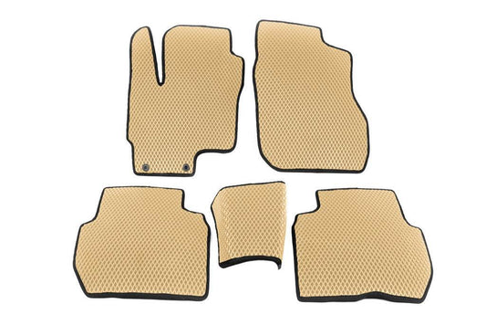 EVA P-HEV mats (Beige) for Mitsubishi Outlander 2012-2021 - Reelken Auto