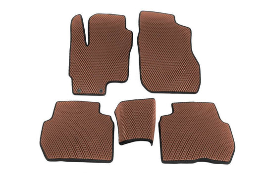 EVA P-HEV mats (Brown) for Mitsubishi Outlander 2012-2021 - Reelken Auto