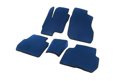 EVA P-HEV mats (Blue) for Mitsubishi Outlander 2012-2021 - Reelken Auto