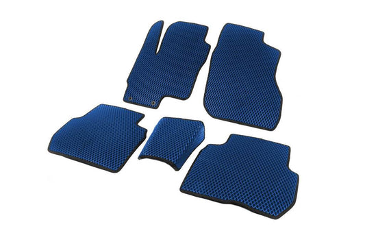 EVA P-HEV mats (Blue) for Mitsubishi Outlander 2012-2021 - Reelken Auto