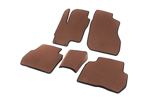 EVA P-HEV mats (Brown) for Mitsubishi Outlander 2012-2021 - Reelken Auto