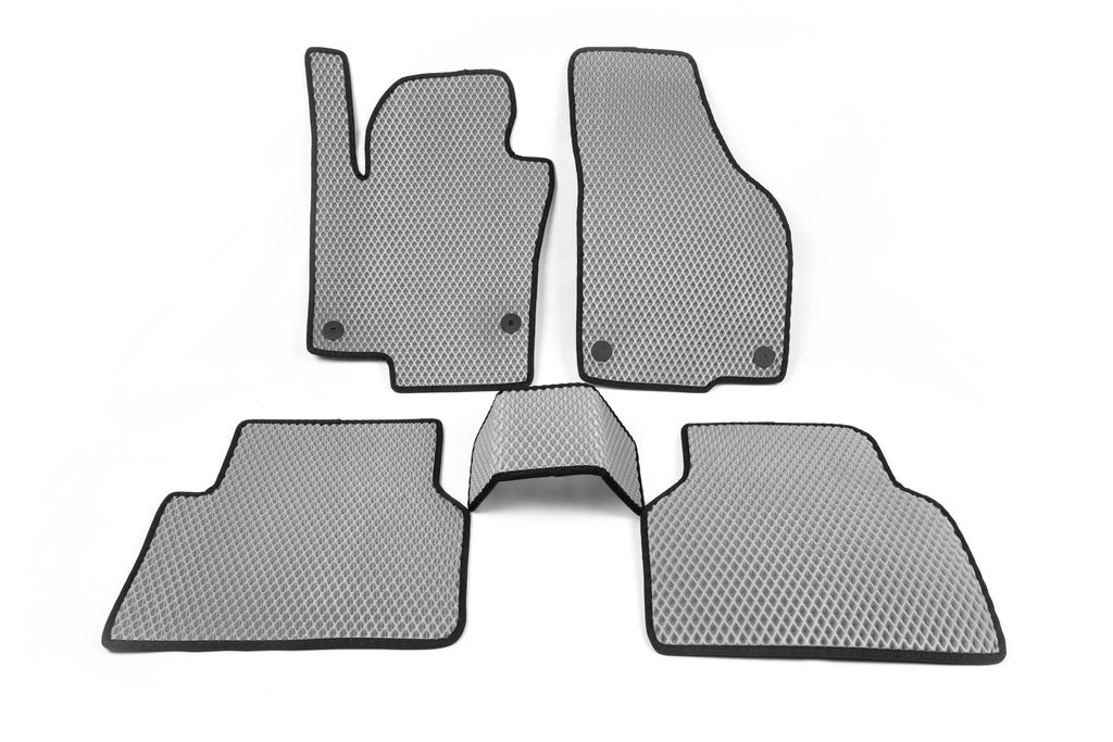 EVA Floor Mats (Gray) for Volkswagen Tiguan 2007-2016 - image 2