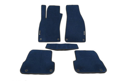 EVA mats (blue, SW) for Audi A6 C6 2004-2011 - Reelken Auto