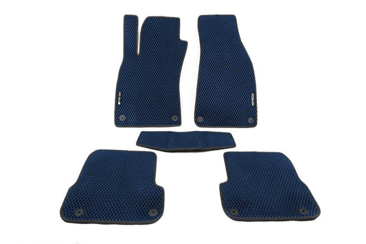 EVA mats (blue, SW) for Audi A6 C6 2004-2011 - Reelken Auto