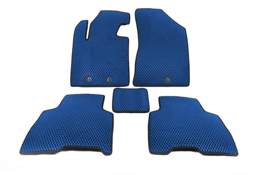 Mats 2012-2014 (EVA, Blue) for Kia Sorento II XM 2009-2014 - Reelken Auto