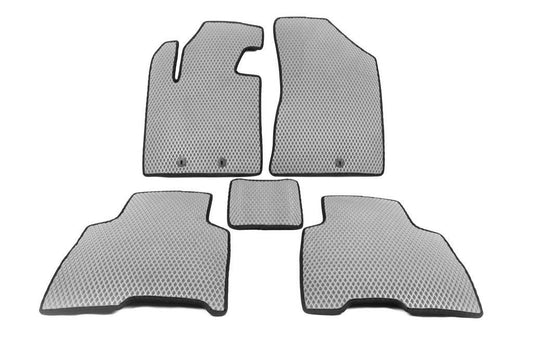 Mats 2012-2014 (EVA, Gray) for Kia Sorento II XM 2009-2014 - Reelken Auto