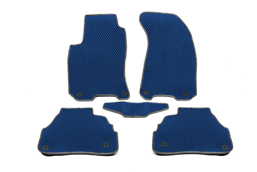 EVA Floor Mats (Blue) for Volkswagen Passat B5 1997-2005 - image 1