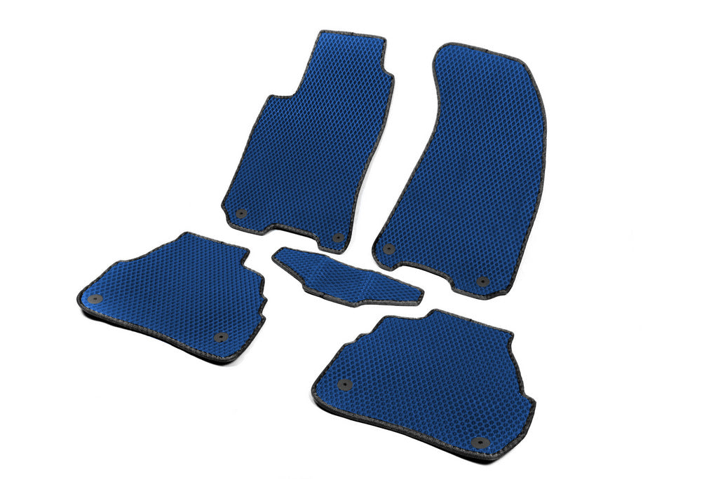 EVA Floor Mats (Blue) for Volkswagen Passat B5 1997-2005 - image 2