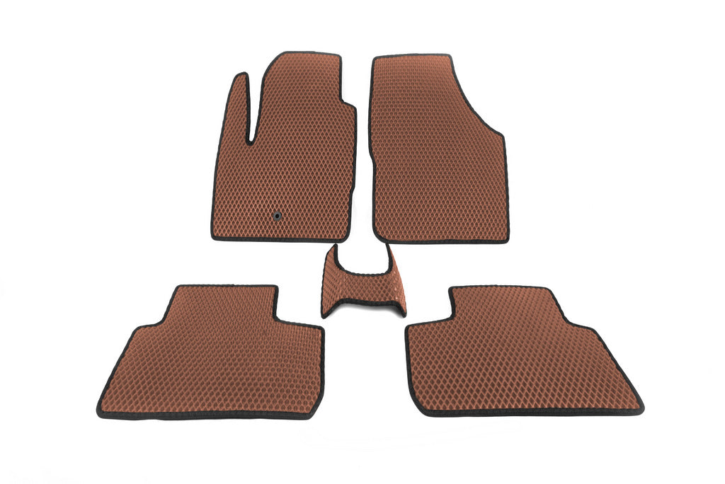 EVA Floor Mats (Brown) for Land Rover Freelander II 2006-2014 - image 1