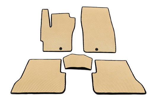 EVA Floor Mats (Beige) for Mazda 3 2003-2009 - image 1