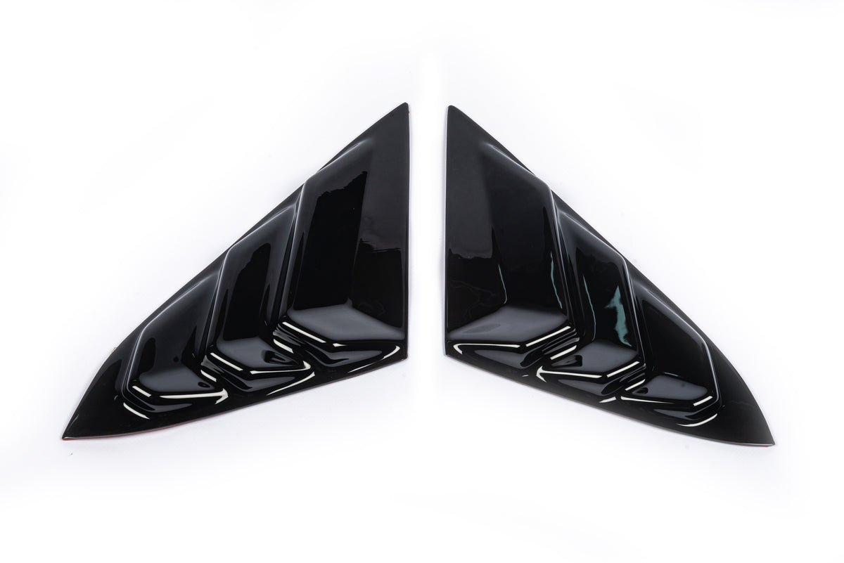 Mirror Triangle Covers (2 pcs, ABS) for Honda Civic Sedan X 2016-2021 - image 1