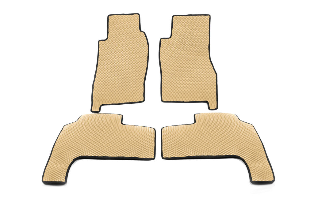 EVA Floor Mats (Beige) for Nissan Patrol Y61 1997-2011 - image 1