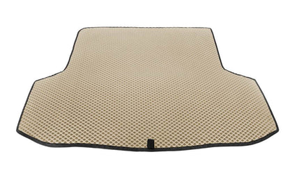 Trunk mat (EVA, beige) for Chevrolet Aveo T250 2005-2011 - Reelken Auto