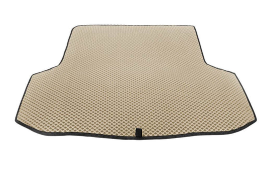Trunk mat (EVA, beige) for Chevrolet Aveo T250 2005-2011 - Reelken Auto