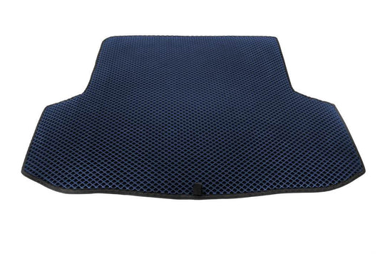 Trunk mat (EVA, blue) for Chevrolet Aveo T250 2005-2011 - Reelken Auto