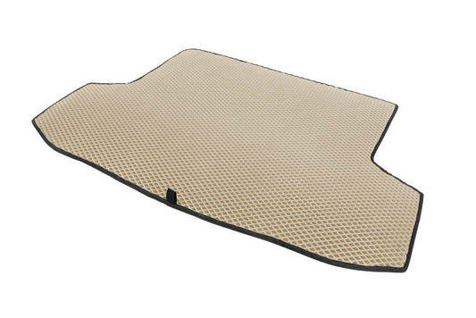 Trunk mat (EVA, beige) for Chevrolet Aveo T250 2005-2011 - Reelken Auto