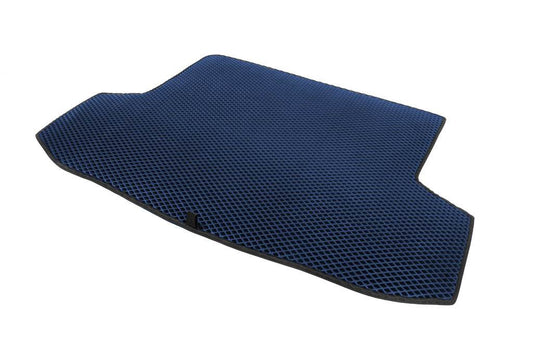 Trunk mat (EVA, blue) for Chevrolet Aveo T250 2005-2011 - Reelken Auto