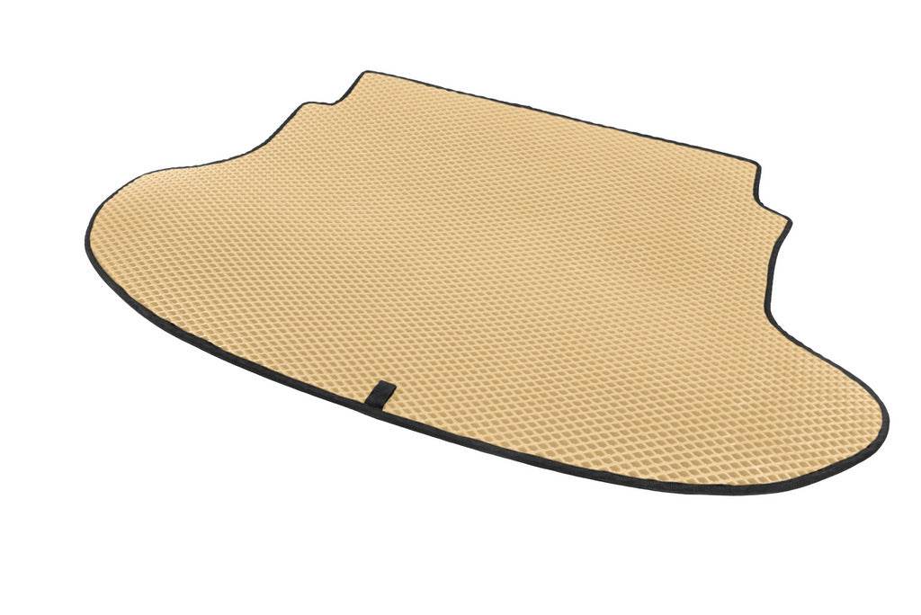 Trunk mat (EVA, beige) for Infiniti FX 2008-2012 - Reelken Auto