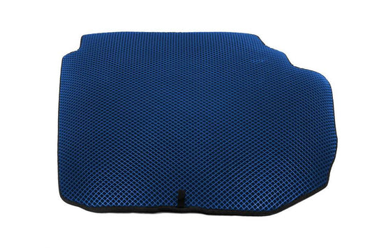 Trunk mat (Short, EVA, blue) for Mercedes S-class W220 - Reelken Auto