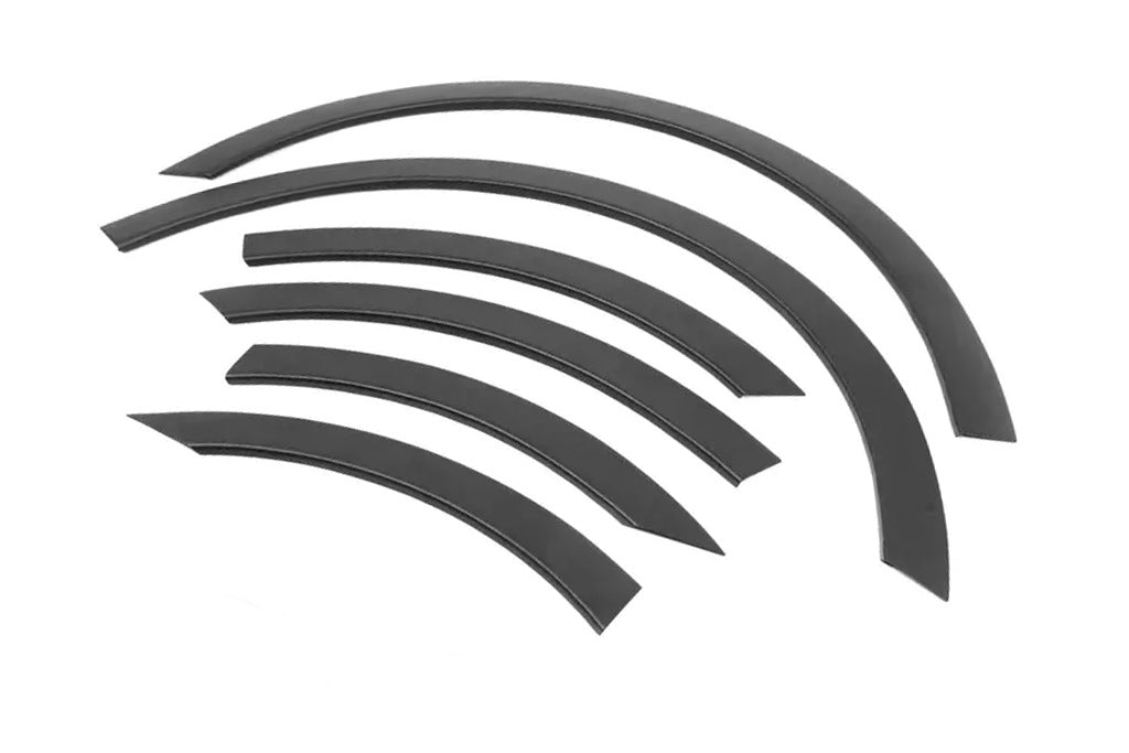 Fender flares (6 pcs, black) for Ford Custom 2013-2022 - image 5