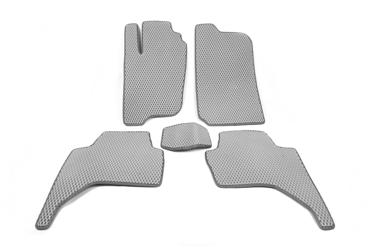 EVA Floor Mats (Gray) for Mitsubishi L200 2006-2015 - image 1