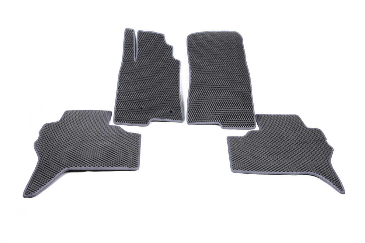 EVA Floor Mats (black) for Mitsubishi Pajero Wagon IV 2006-2021 - image 1
