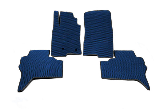 EVA Floor Mats (Blue) for Mitsubishi Pajero Wagon IV 2006-2021 - image 1