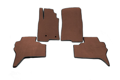 EVA Floor Mats (brick red) for Mitsubishi Pajero Wagon IV 2006-2021 - image 1