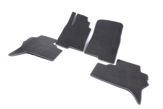 EVA Floor Mats (black) for Mitsubishi Pajero Wagon IV 2006-2021 - image 2