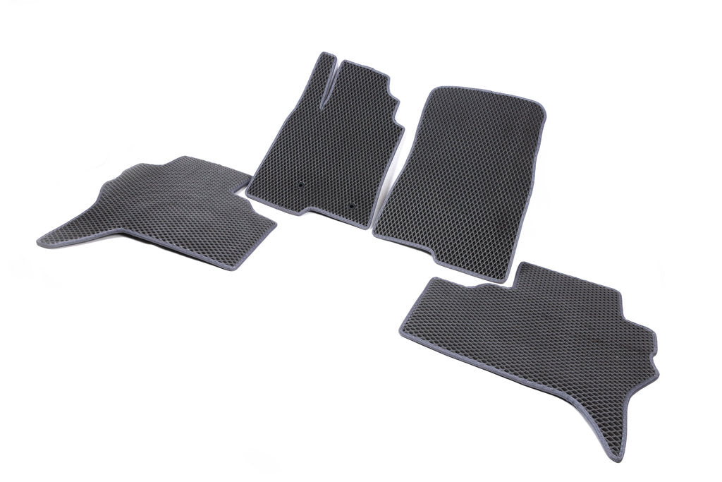 EVA Floor Mats (black) for Mitsubishi Pajero Wagon IV 2006-2021 - image 2