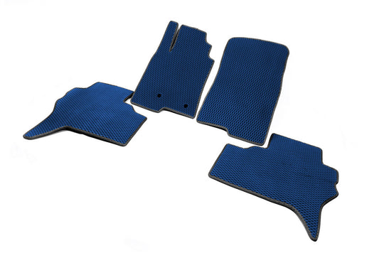 EVA Floor Mats (Blue) for Mitsubishi Pajero Wagon IV 2006-2021 - image 2