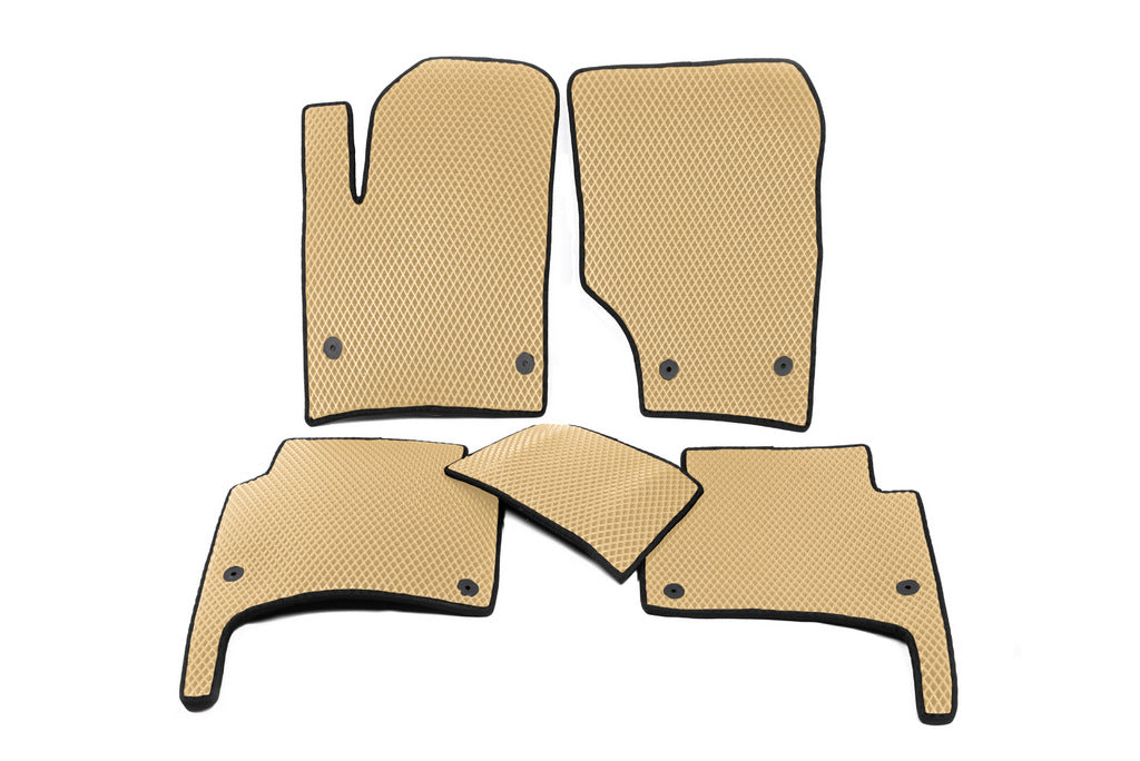 EVA Floor Mats (Beige) for Volkswagen Touareg 2002-2010 - image 1