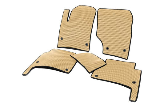 EVA mats (beige) for Volkswagen Touareg 2002-2010 - Reelken Auto