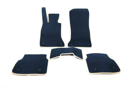 EVA mats (blue) for BMW 7 series F01/F02 - Reelken Auto