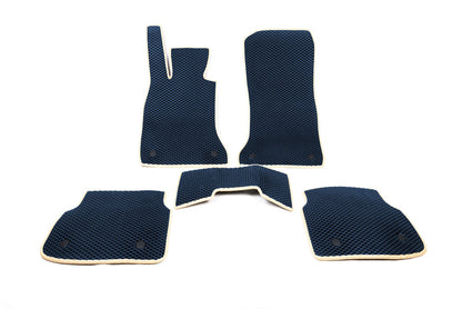 EVA Floor Mats (for F02, Blue) for BMW 7 Series F01/F02 2008-2015 - image 1