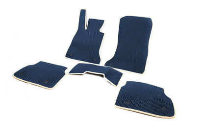 EVA Floor Mats (for F02, Blue) for BMW 7 Series F01/F02 2008-2015 - image 2