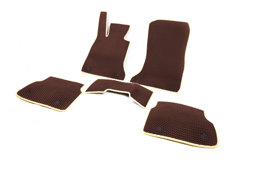 EVA Floor Mats (for F02, Brown) for BMW 7 Series F01/F02 2008-2015 - image 2